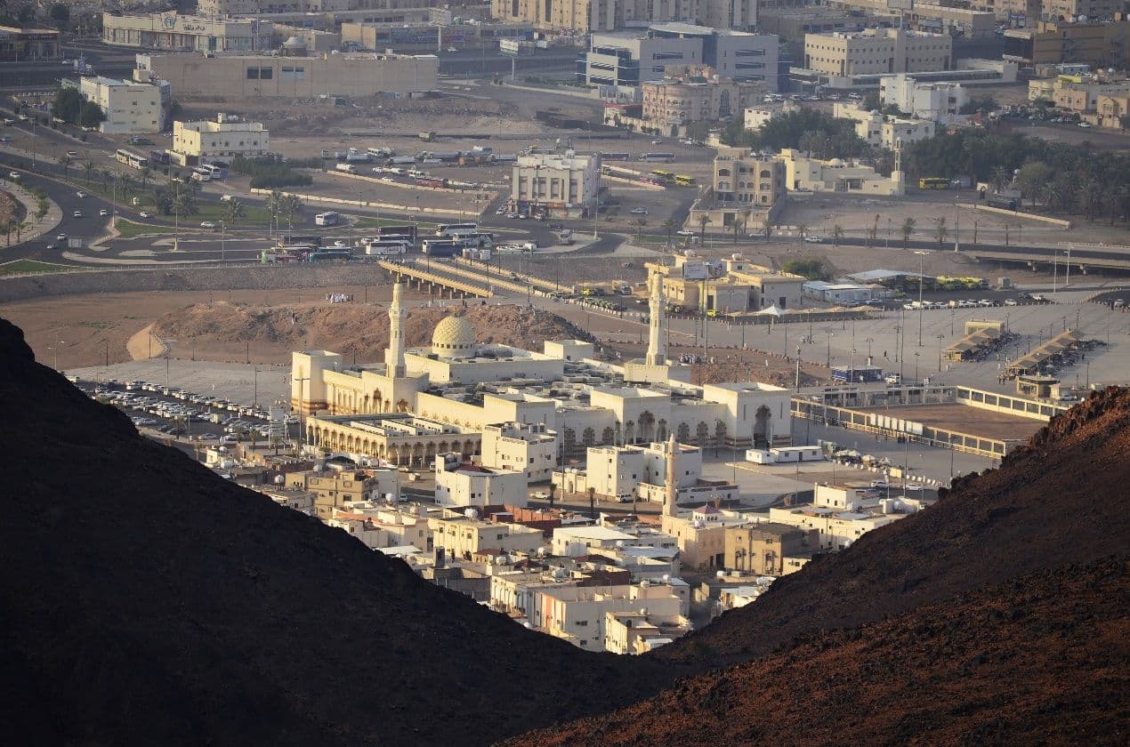 قبة المصرع: مكان استشهاد حمزة رضي الله عنه يوم أحد